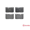 Jeu de 4 plaquettes de frein BREMBO P 83 039