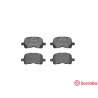 Jeu de 4 plaquettes de frein BREMBO P 83 044