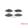 Jeu de 4 plaquettes de frein BREMBO P 83 053