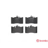 Jeu de 4 plaquettes de frein BREMBO P 83 058