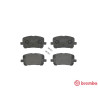 Jeu de 4 plaquettes de frein BREMBO P 83 061