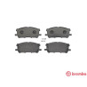 Jeu de 4 plaquettes de frein BREMBO P 83 067