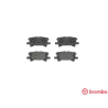 Jeu de 4 plaquettes de frein BREMBO P 83 068