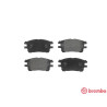 Jeu de 4 plaquettes de frein BREMBO P 83 070