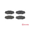 Jeu de 4 plaquettes de frein BREMBO P 83 074