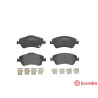 Jeu de 4 plaquettes de frein BREMBO P 83 079