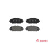 Jeu de 4 plaquettes de frein BREMBO P 83 082