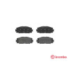 Jeu de 4 plaquettes de frein BREMBO P 83 086