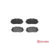 Jeu de 4 plaquettes de frein BREMBO P 83 101