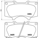 Jeu de 4 plaquettes de frein BREMBO P 83 102
