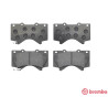 Jeu de 4 plaquettes de frein BREMBO P 83 107