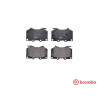 Jeu de 4 plaquettes de frein BREMBO P 83 108