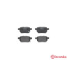 Jeu de 4 plaquettes de frein BREMBO P 83 133
