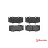 Jeu de 4 plaquettes de frein BREMBO P 83 140
