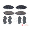 Jeu de 4 plaquettes de frein BREMBO P 83 167