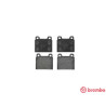 Jeu de 4 plaquettes de frein BREMBO P 85 002