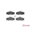 Jeu de 4 plaquettes de frein BREMBO P 85 008