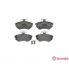 Jeu de 4 plaquettes de frein BREMBO P 85 011