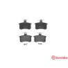 Jeu de 4 plaquettes de frein BREMBO P 85 013