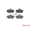 Jeu de 4 plaquettes de frein BREMBO P 85 015