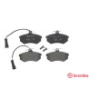Jeu de 4 plaquettes de frein BREMBO P 85 016