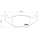 Jeu de 4 plaquettes de frein BREMBO P 85 019