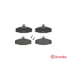 Jeu de 4 plaquettes de frein BREMBO P 85 022