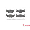 Jeu de 4 plaquettes de frein BREMBO P 85 024