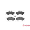 Jeu de 4 plaquettes de frein BREMBO P 85 028