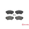 Jeu de 4 plaquettes de frein BREMBO P 85 029