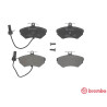 Jeu de 4 plaquettes de frein BREMBO P 85 044