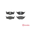 Jeu de 4 plaquettes de frein BREMBO P 85 055