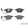 Jeu de 4 plaquettes de frein BREMBO P 85 056