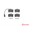 Jeu de 4 plaquettes de frein BREMBO P 85 058