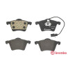 Jeu de 4 plaquettes de frein avec côté installation BREMBO P 85 062