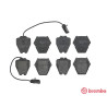 Jeu de 8 plaquettes de frein BREMBO P 85 067