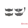 Jeu de 4 plaquettes de frein BREMBO P 85 071