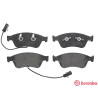 Jeu de 4 plaquettes de frein BREMBO P 85 087