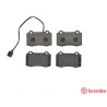 Jeu de 4 plaquettes de frein BREMBO P 85 104