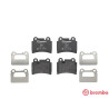 Jeu de 4 plaquettes de frein BREMBO P 85 111