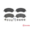 Jeu de 4 plaquettes de frein BREMBO P 85 115