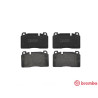 Jeu de 4 plaquettes de frein BREMBO P 85 122