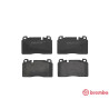 Jeu de 4 plaquettes de frein BREMBO P 85 123