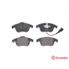Jeu de 4 plaquettes de frein BREMBO P 85 130