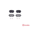 Jeu de 4 plaquettes de frein BREMBO P 85 135