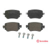 Jeu de 4 plaquettes de frein BREMBO P 85 140