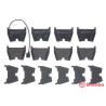 Jeu de 8 plaquettes de frein BREMBO P 85 152