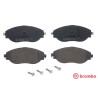 Jeu de 4 plaquettes de frein BREMBO P 85 166