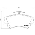 Jeu de 4 plaquettes de frein BREMBO P 86 017