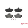 Jeu de 4 plaquettes de frein BREMBO P 86 017